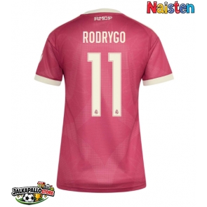 Real Madrid Rodrygo Goes #11 Kolmaspaita Naisten 2026-27 Lyhythihainen